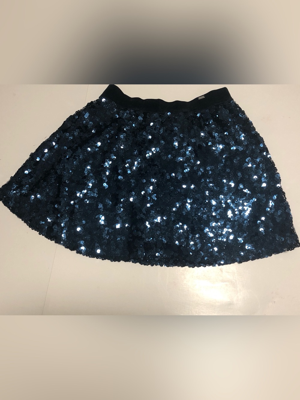 Preowned Women’s Aeropostale Navy Blue Sequin Sparkle Shorts Size XSmall